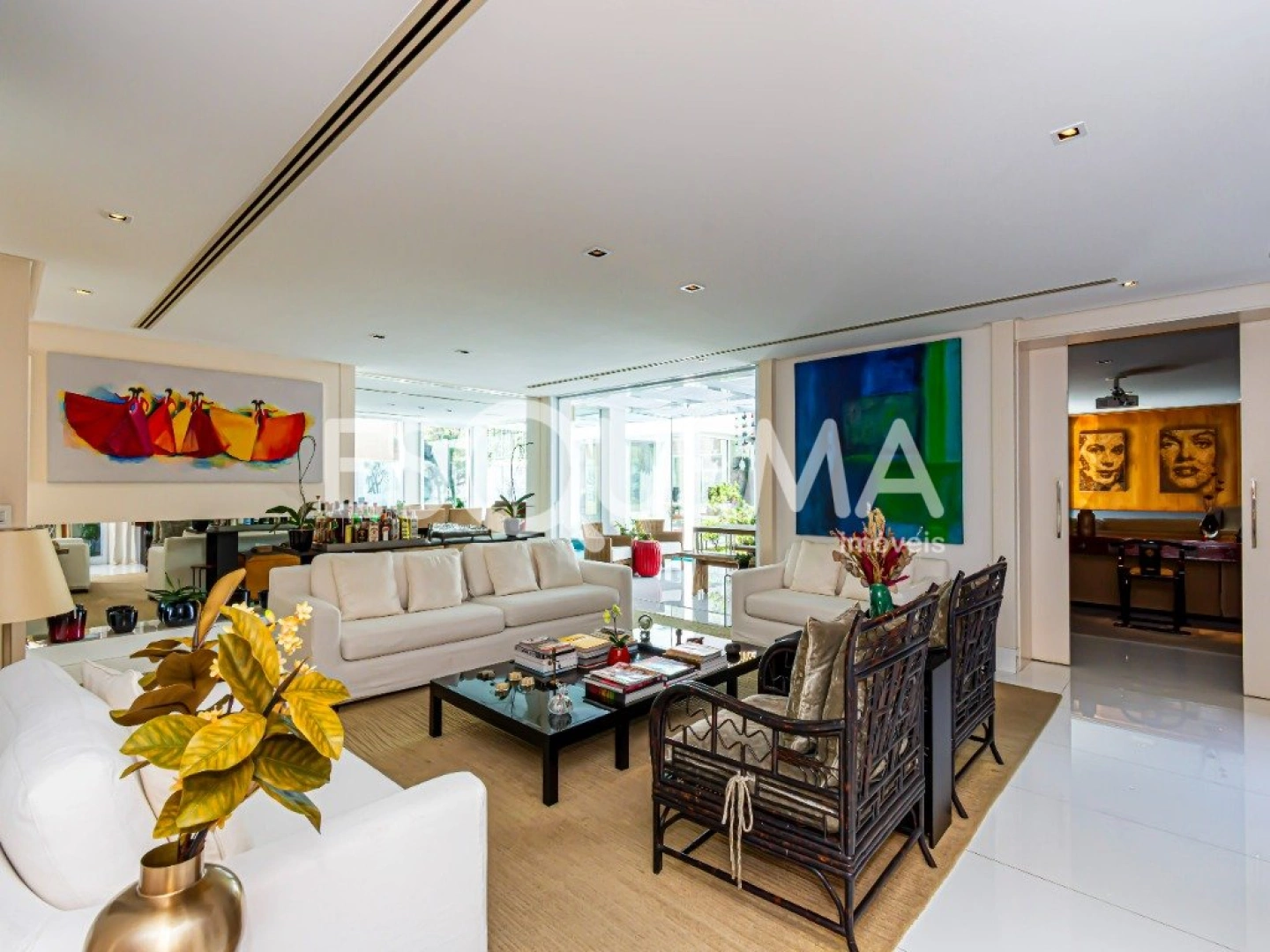 Casa em condomínio com quadra de tênis no Jardim Paulistano - Imagem 4