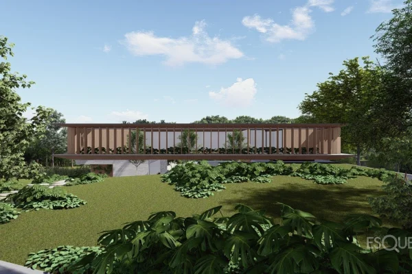 Terreno com projeto aprovado de Felipe Caboclo na Fazenda da Grama