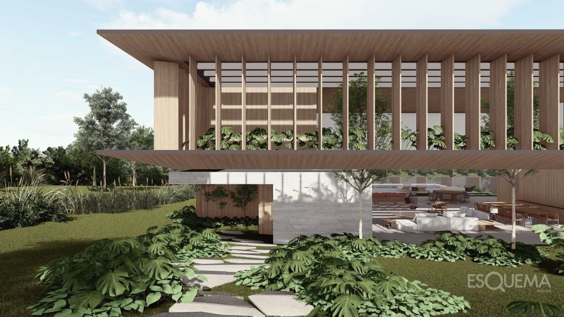 Terreno com projeto aprovado de Felipe Caboclo na Fazenda da Grama - Imagem 4