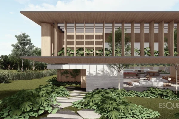 Terreno com projeto aprovado de Felipe Caboclo na Fazenda da Grama