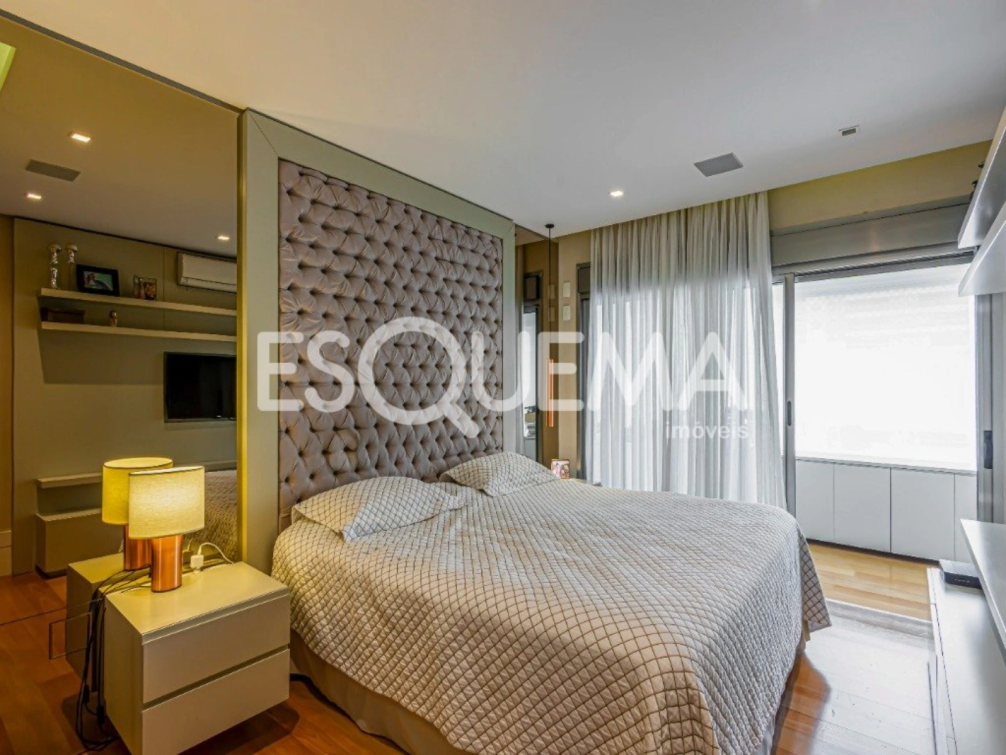 Apartamento com projeto moderno e sofisticado de Camila Klein - Imagem 13