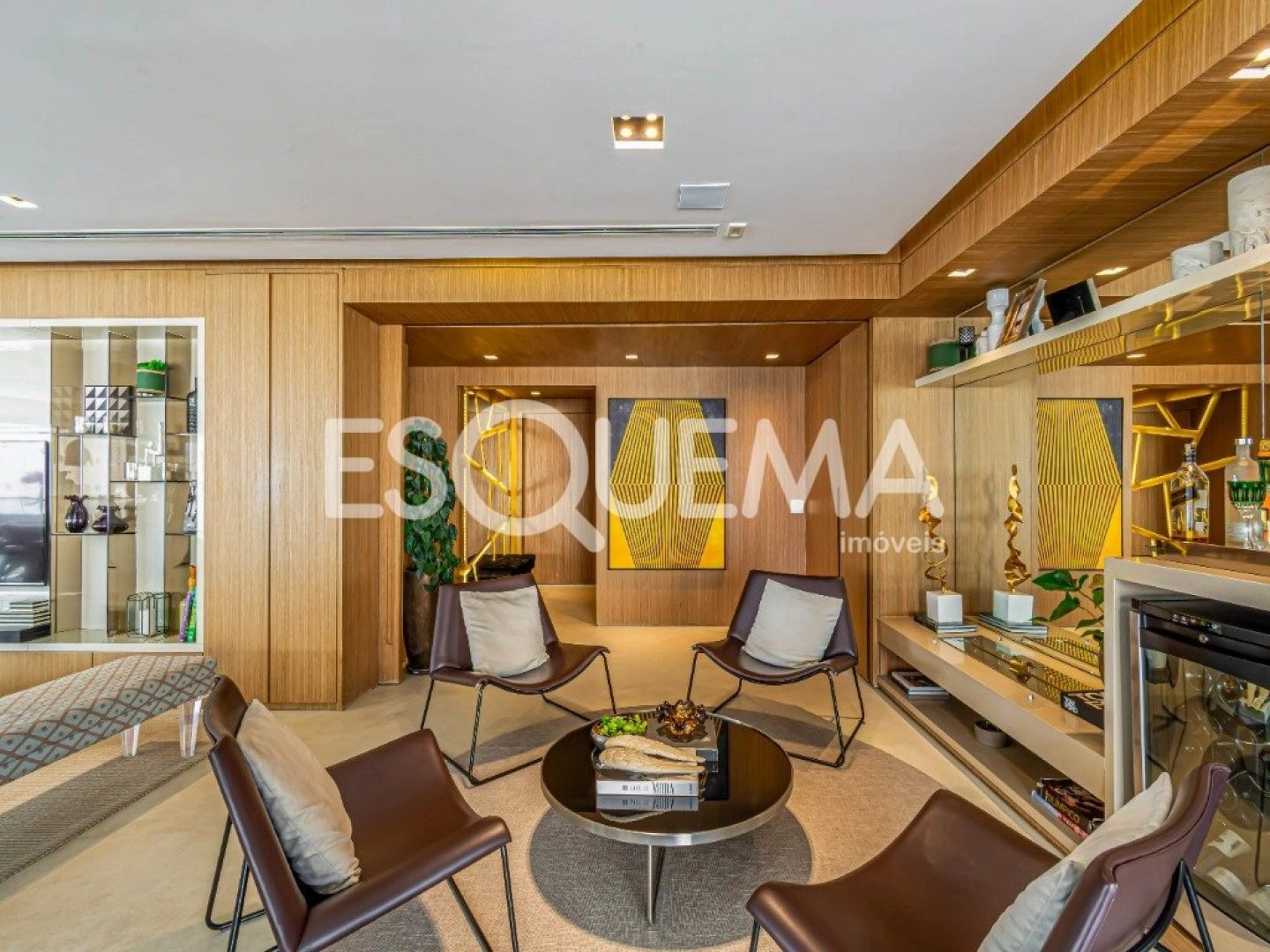 Apartamento com projeto moderno e sofisticado de Camila Klein - Imagem 1