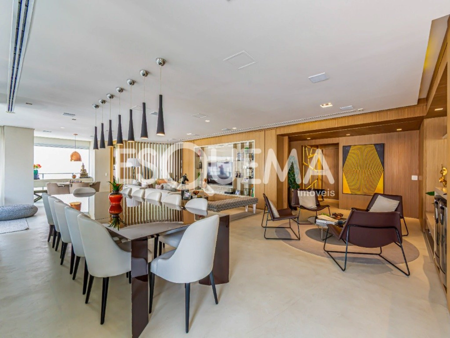 Apartamento com projeto moderno e sofisticado de Camila Klein - Imagem 3
