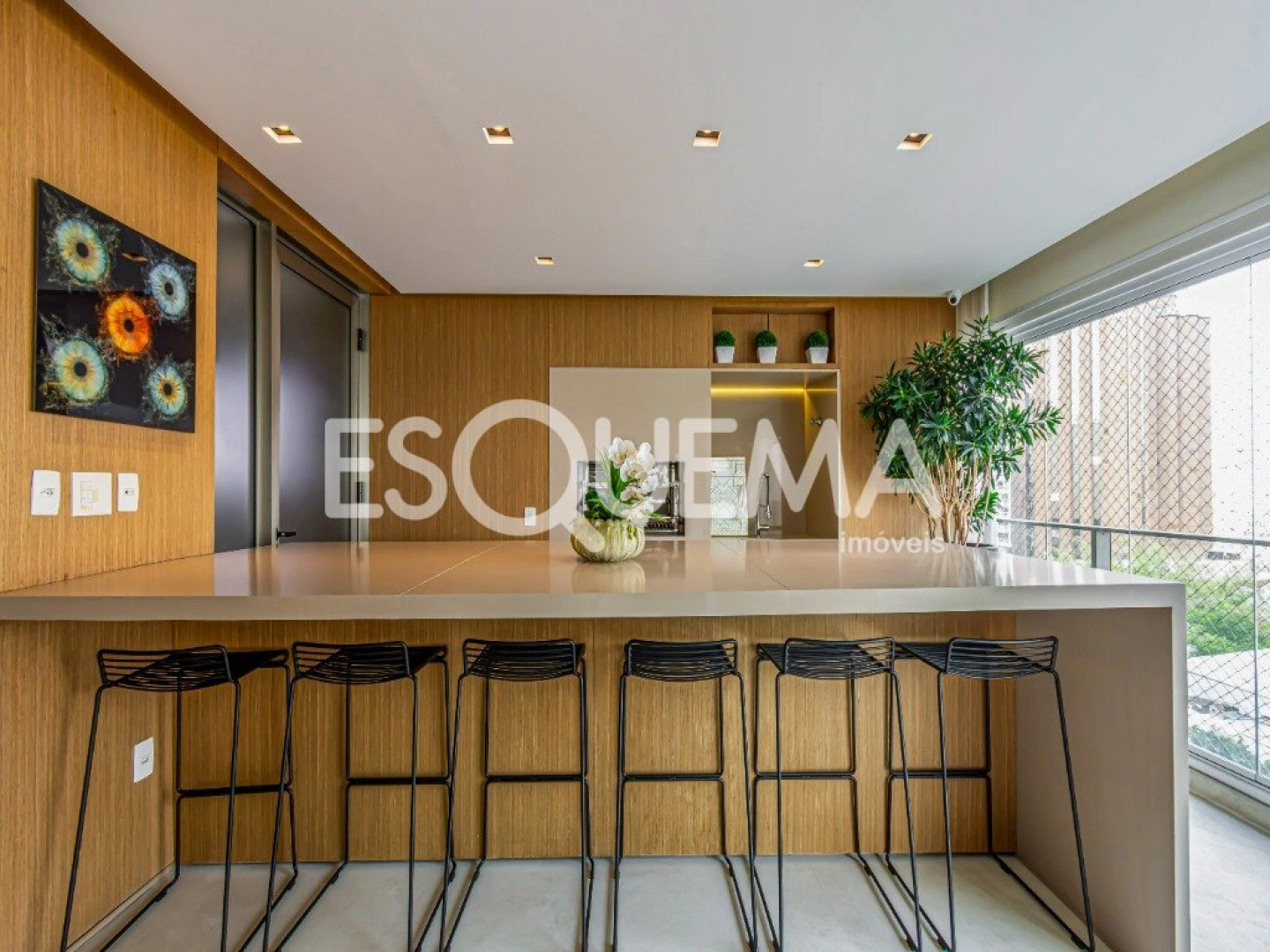 Apartamento com projeto moderno e sofisticado de Camila Klein - Imagem 5