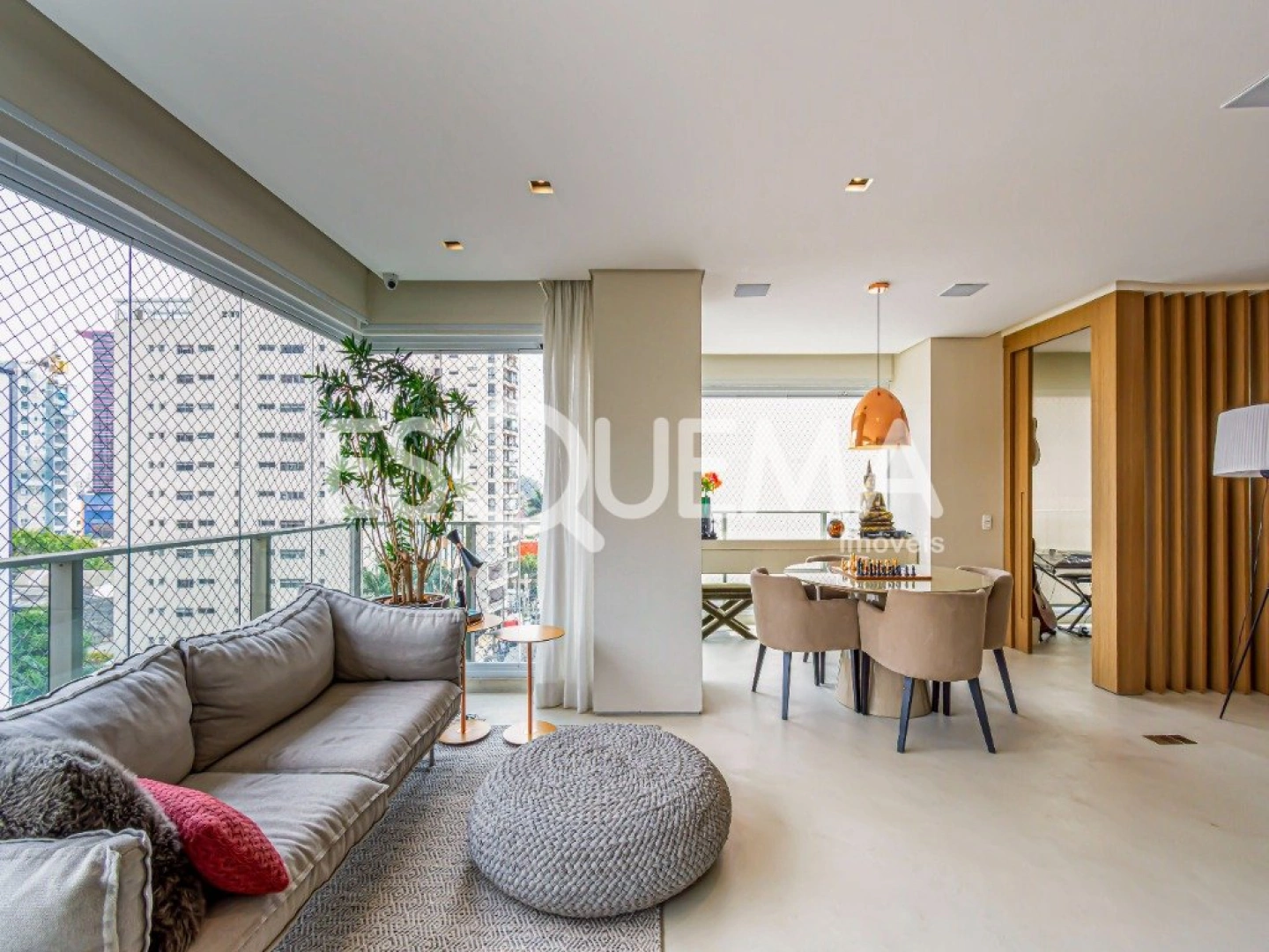 Apartamento com projeto moderno e sofisticado de Camila Klein - Imagem 9