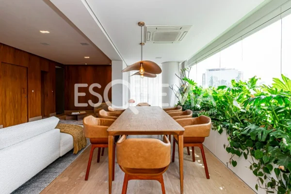 Apartamento reformado em condomínio contemporâneo