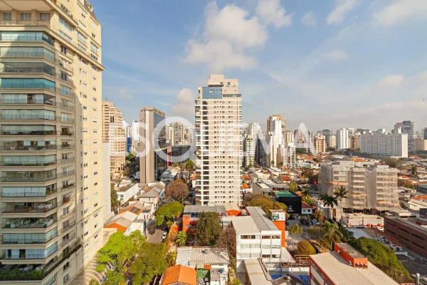 Apartamento mobiliado em empreendimento novo no Itaim Bibi