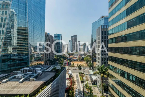 Apartamento diferenciado em rua tranquila no Itaim Bibi