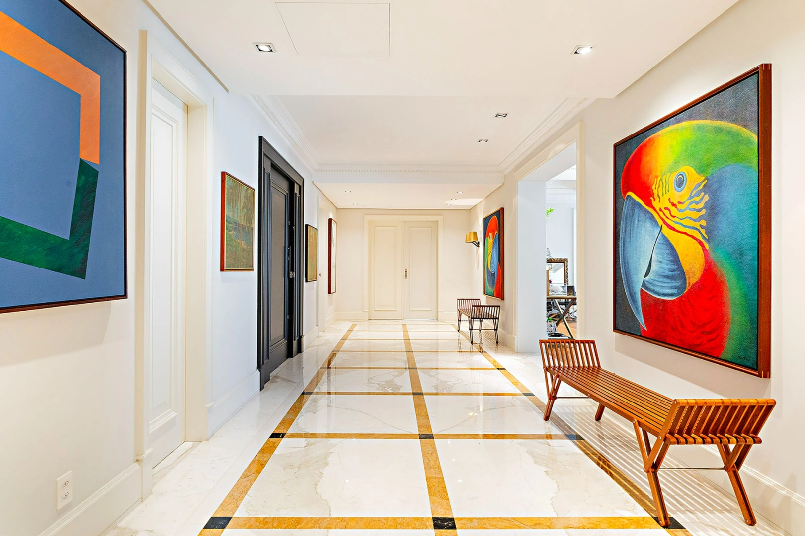 Apartamento de 733 m² assinado por Adolpho Lindenberg no Jardim Europa - Imagem 7