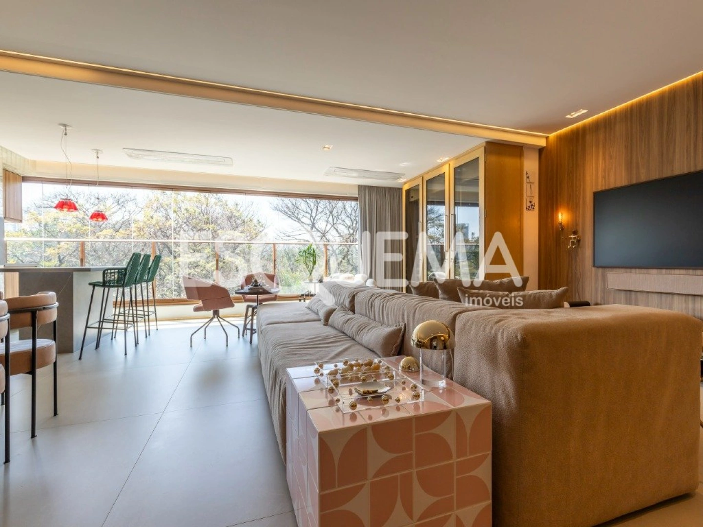 Apartamento decorado com vista no Campo Belo - Imagem 7