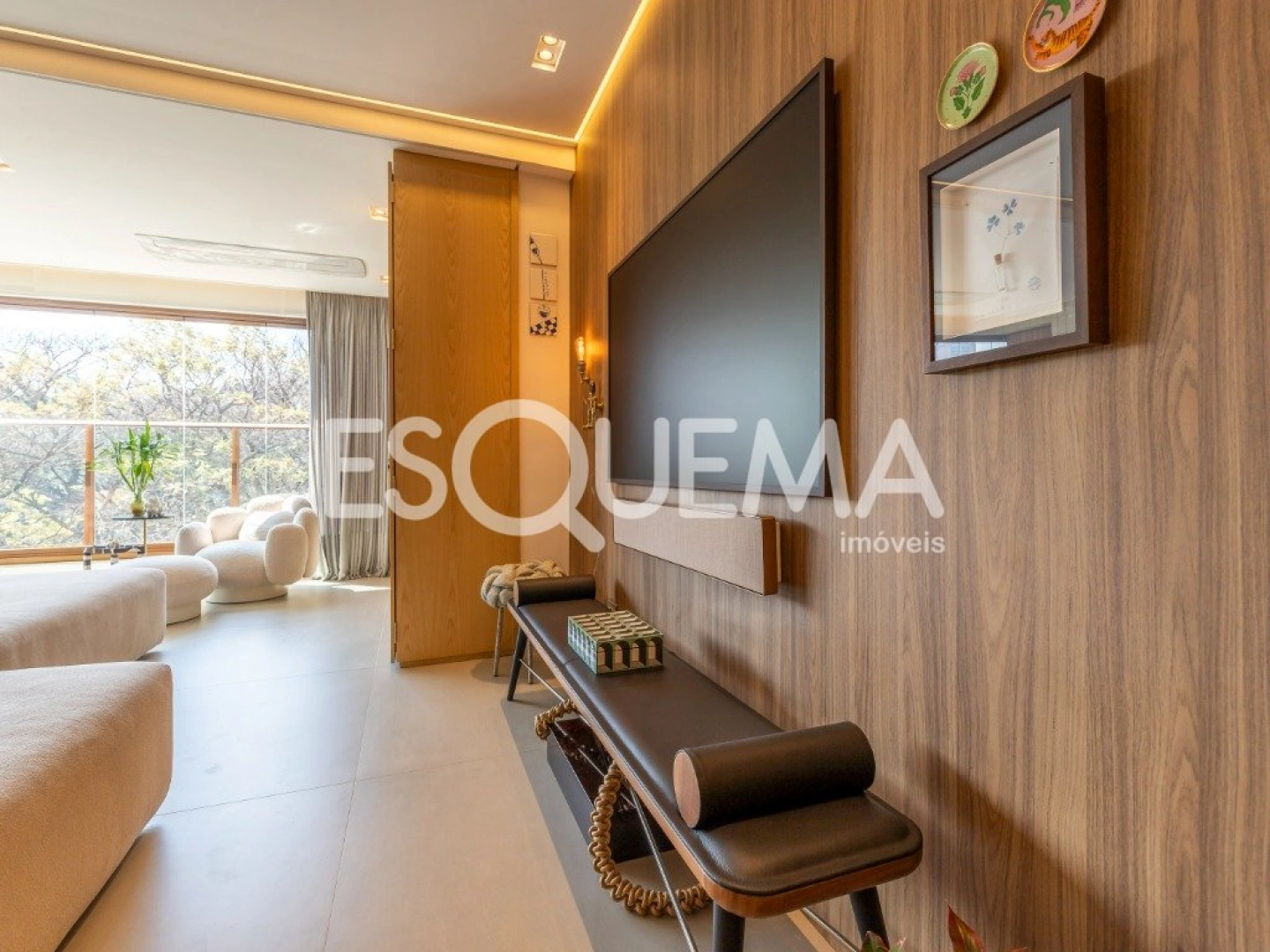 Apartamento decorado com vista no Campo Belo - Imagem 8