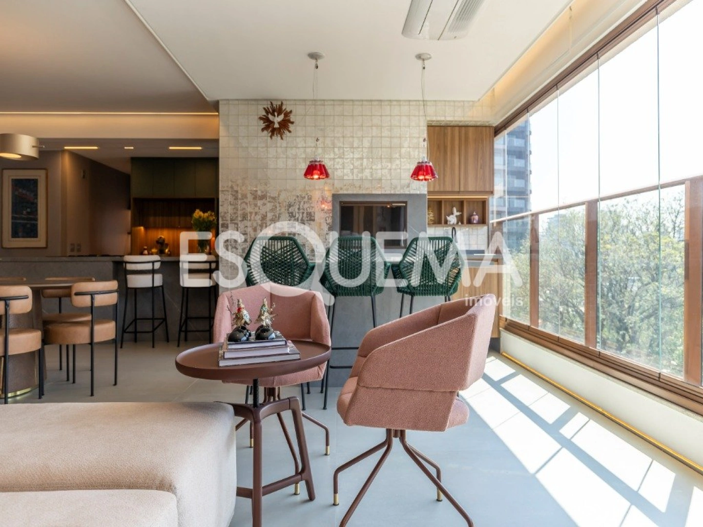 Apartamento decorado com vista no Campo Belo - Imagem 9