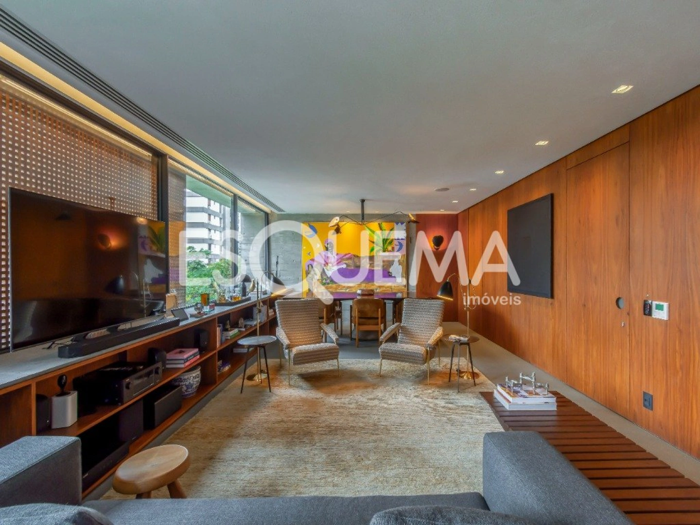 Apartamento com projeto em condomínio assinado por Marcio Kogan no Itaim Bibi - Imagem 5