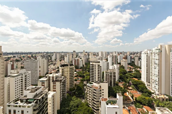 Cobertura duplex com vista panorâmica