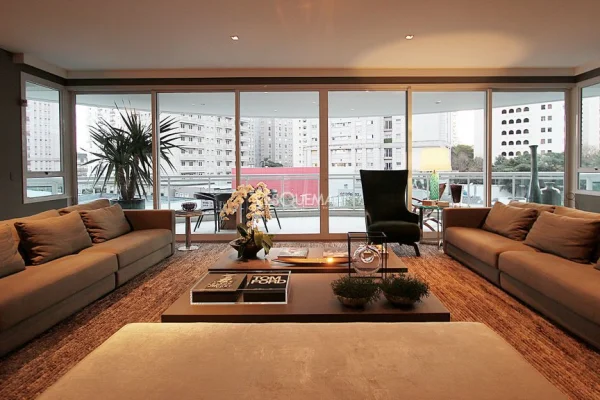 Apartamento em rua fechada