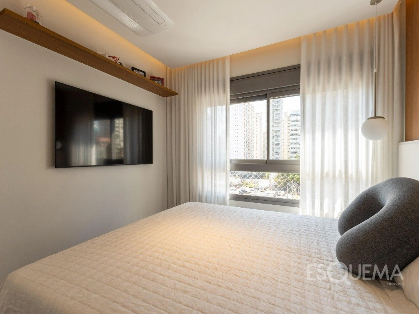 Apartamento reformado com varanda gourmet em Moema Pássaros - Imagem 10