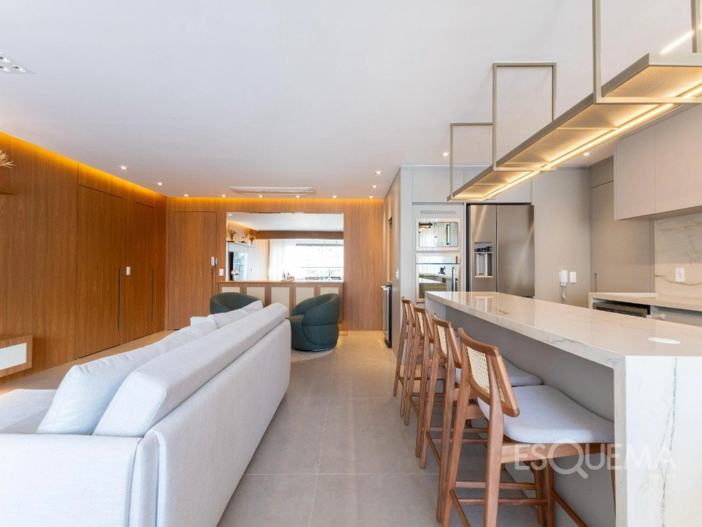 Apartamento reformado com varanda gourmet em Moema Pássaros - Imagem 5