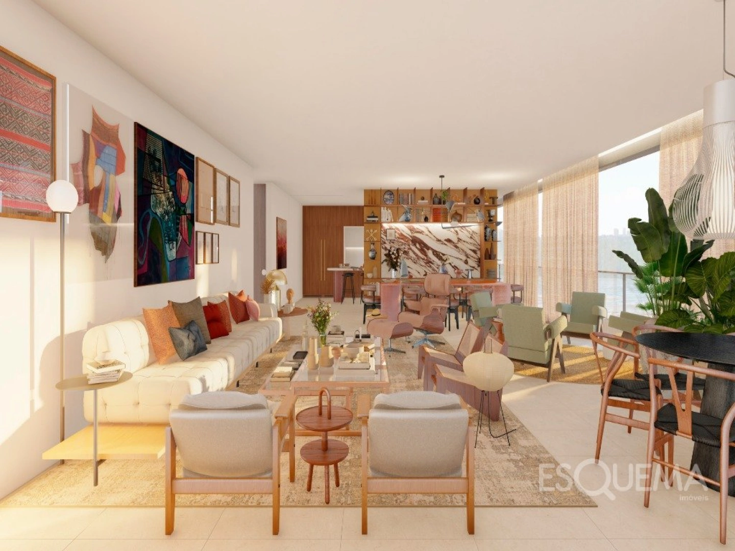 Apartamento novo em prédio com lazer completo - Imagem 1