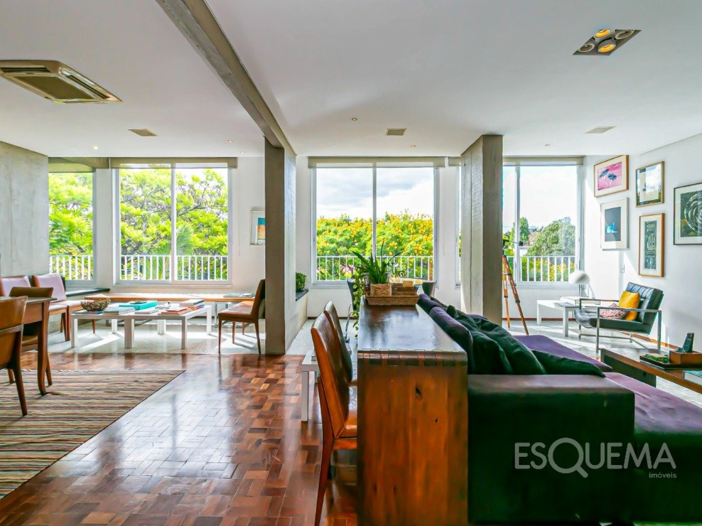 Apartamento reformado com vista para o Jardim Europa - Imagem 1