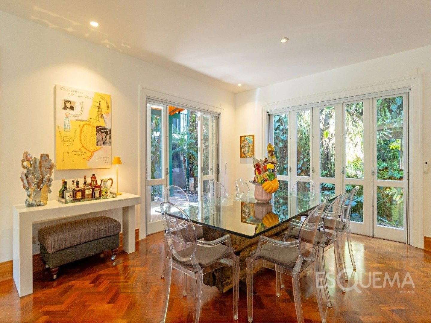 Casa no Jardim Europa com arquitetura, natureza e privacidade em terreno de 1.419 m² - Imagem 11
