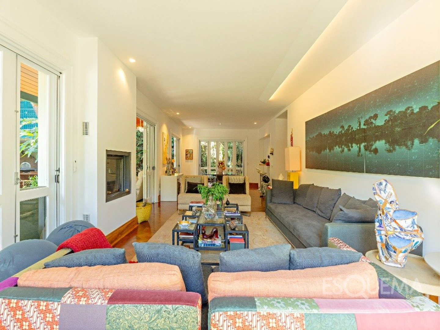 Casa no Jardim Europa com arquitetura, natureza e privacidade em terreno de 1.419 m² - Imagem 8