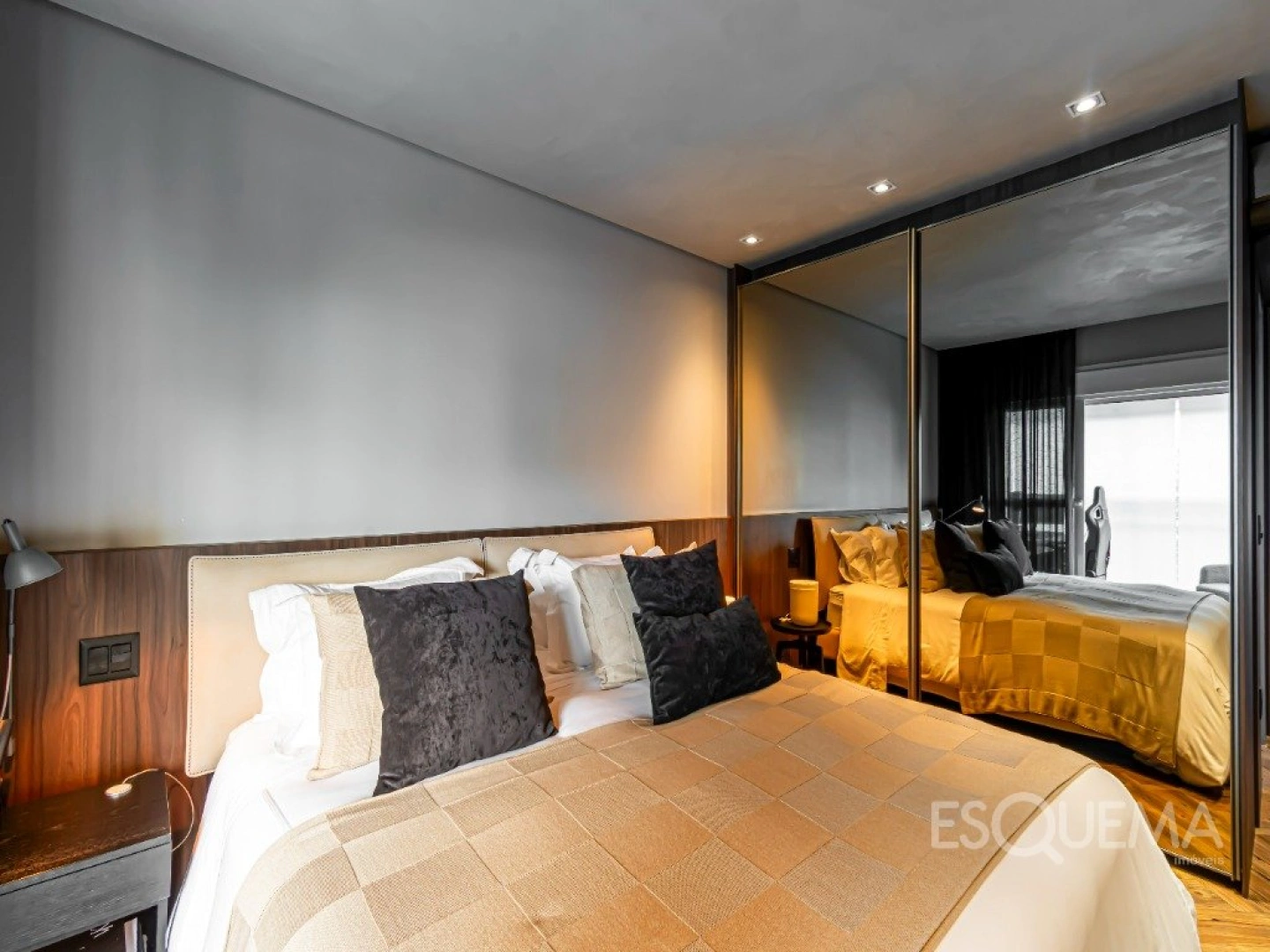 Apartamento contemporâneo com espaço gourmet e vista livre em Moema - Imagem 10