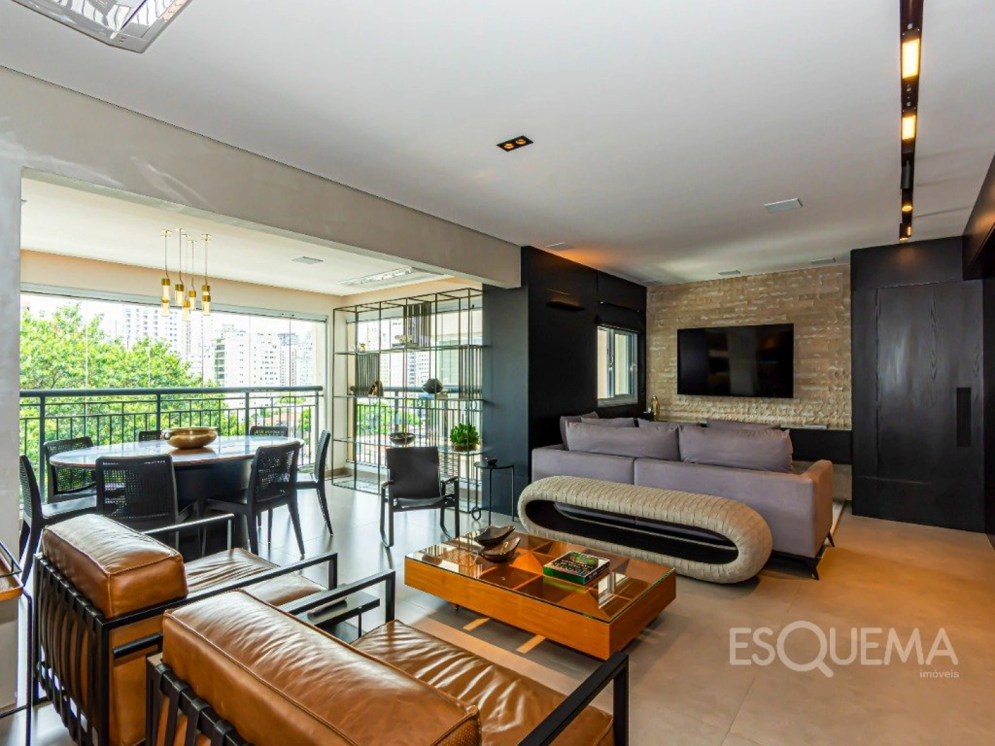 Apartamento contemporâneo com espaço gourmet e vista livre em Moema - Imagem 5