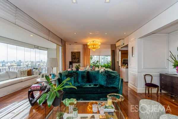 Apartamento com vista aberta e 4 suítes em área nobre do Paraíso