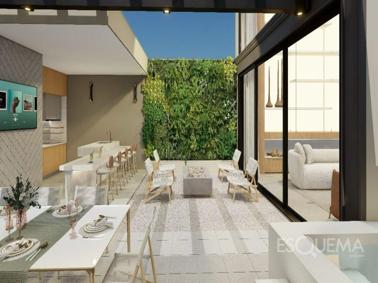 Casa nova com arquitetura contemporânea próxima ao Parque Ibirapuera - Imagem 1