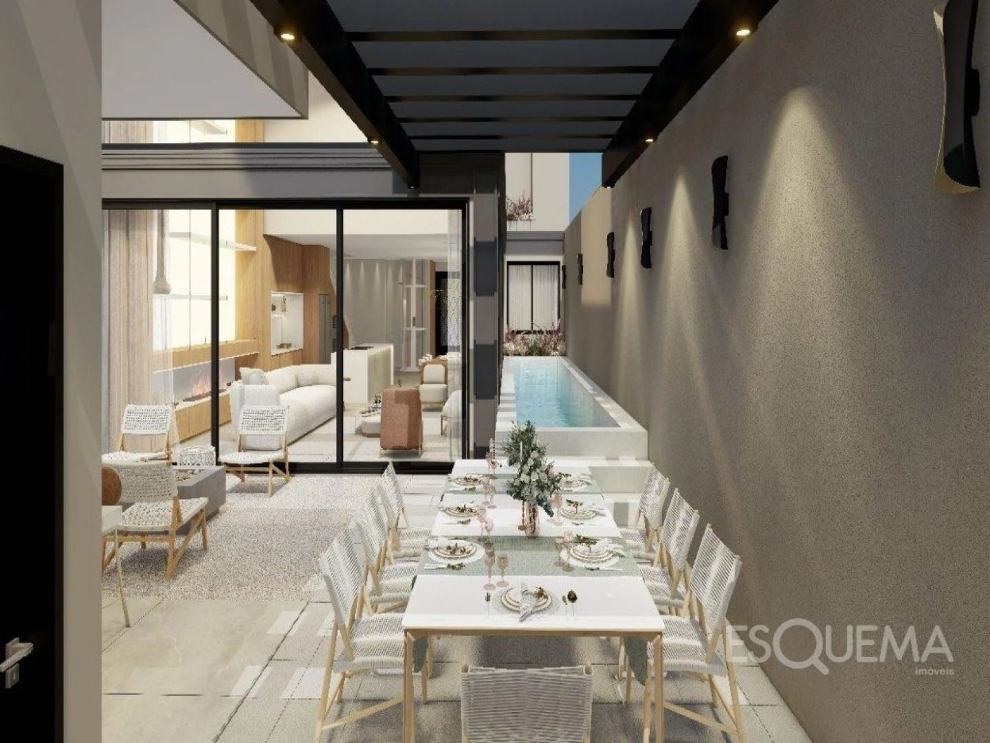 Casa nova com arquitetura contemporânea próxima ao Parque Ibirapuera - Imagem 2