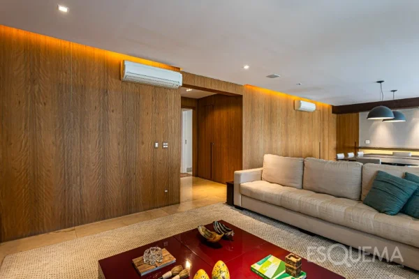 Apartamento em condomínio clube em Moema