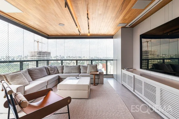 Apartamento em andar alto com vista livre