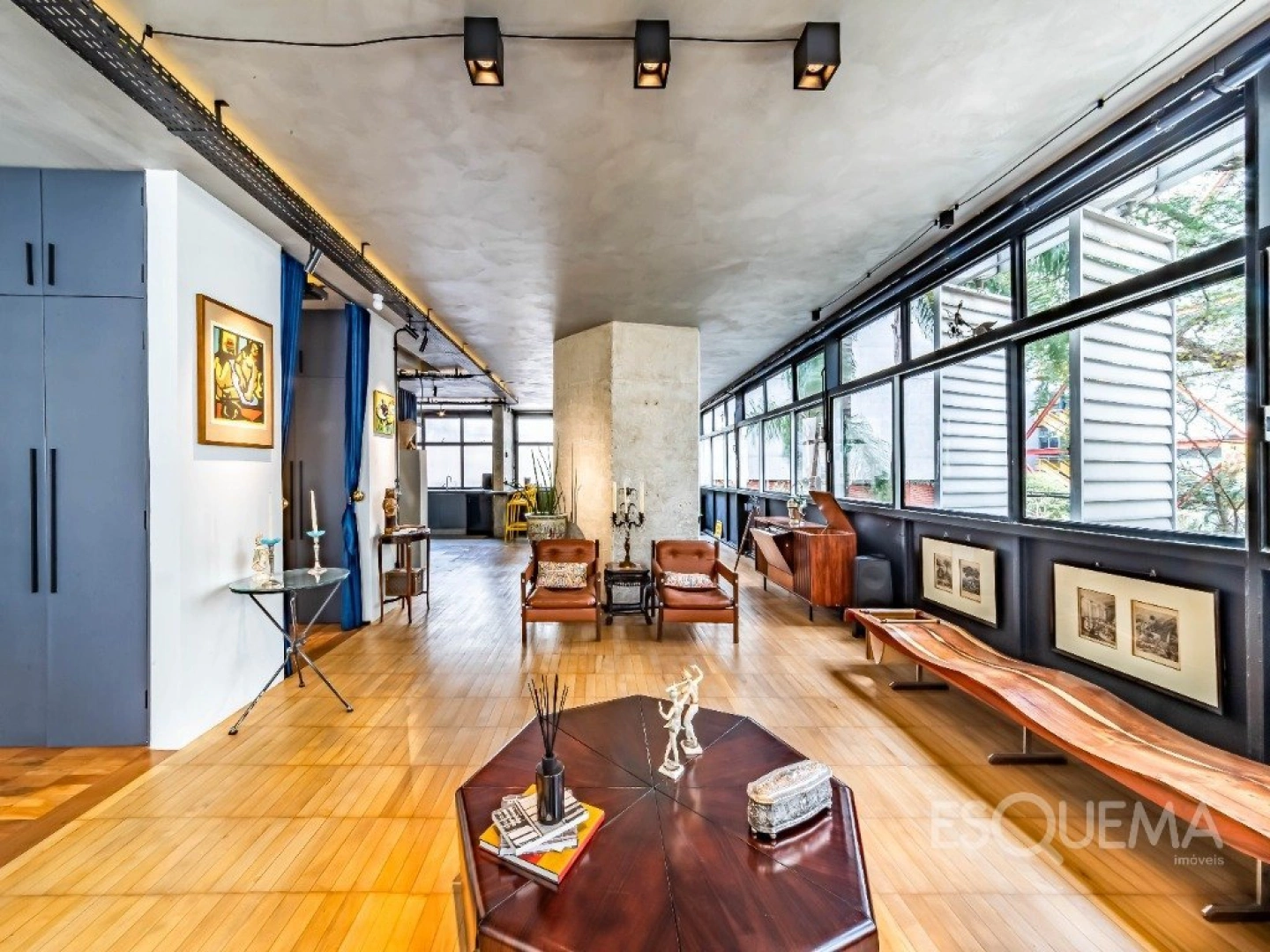 Apartamento reformado com vista verde, em Higienópolis - Imagem 2