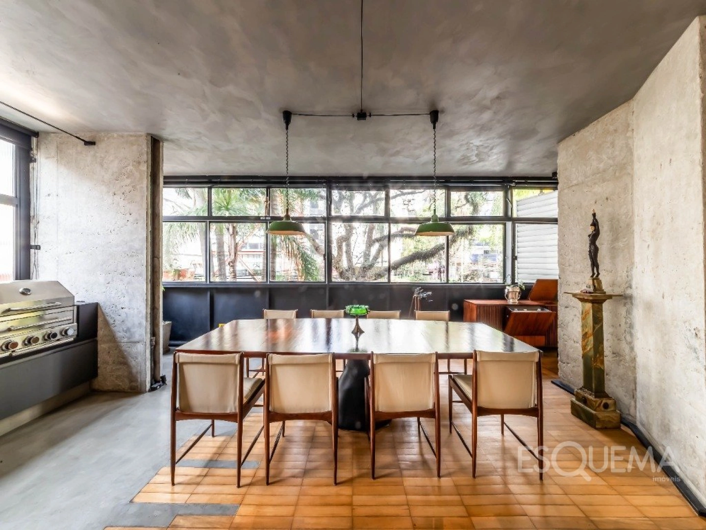Apartamento reformado com vista verde, em Higienópolis - Imagem 4