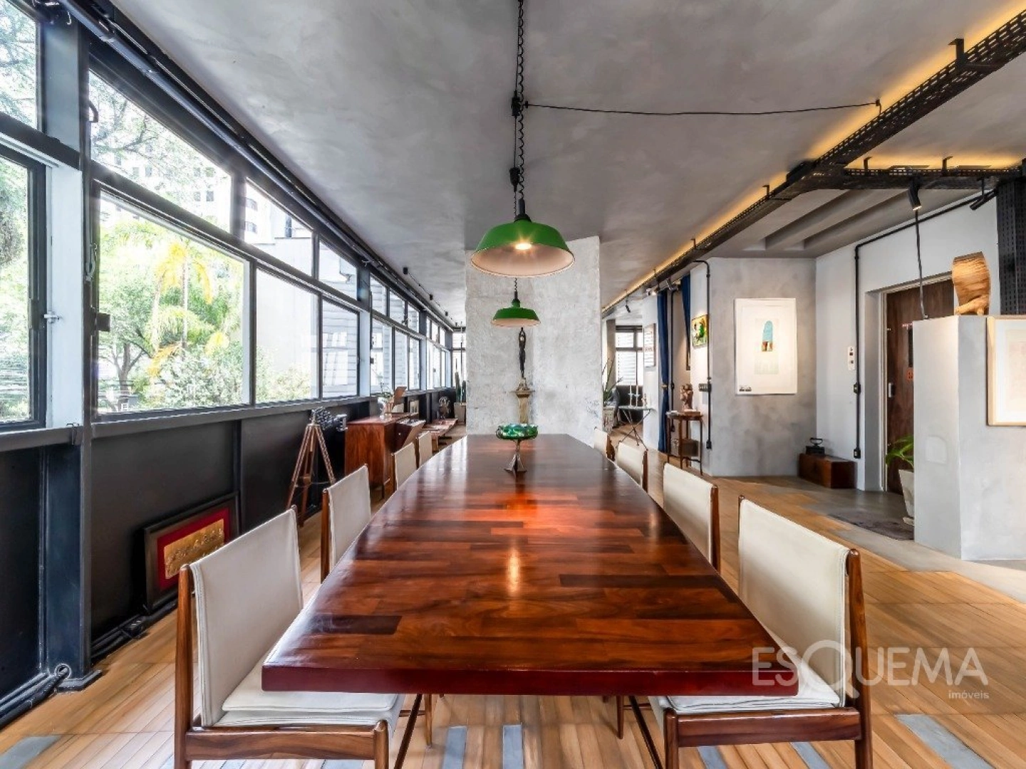 Apartamento reformado com vista verde, em Higienópolis - Imagem 5