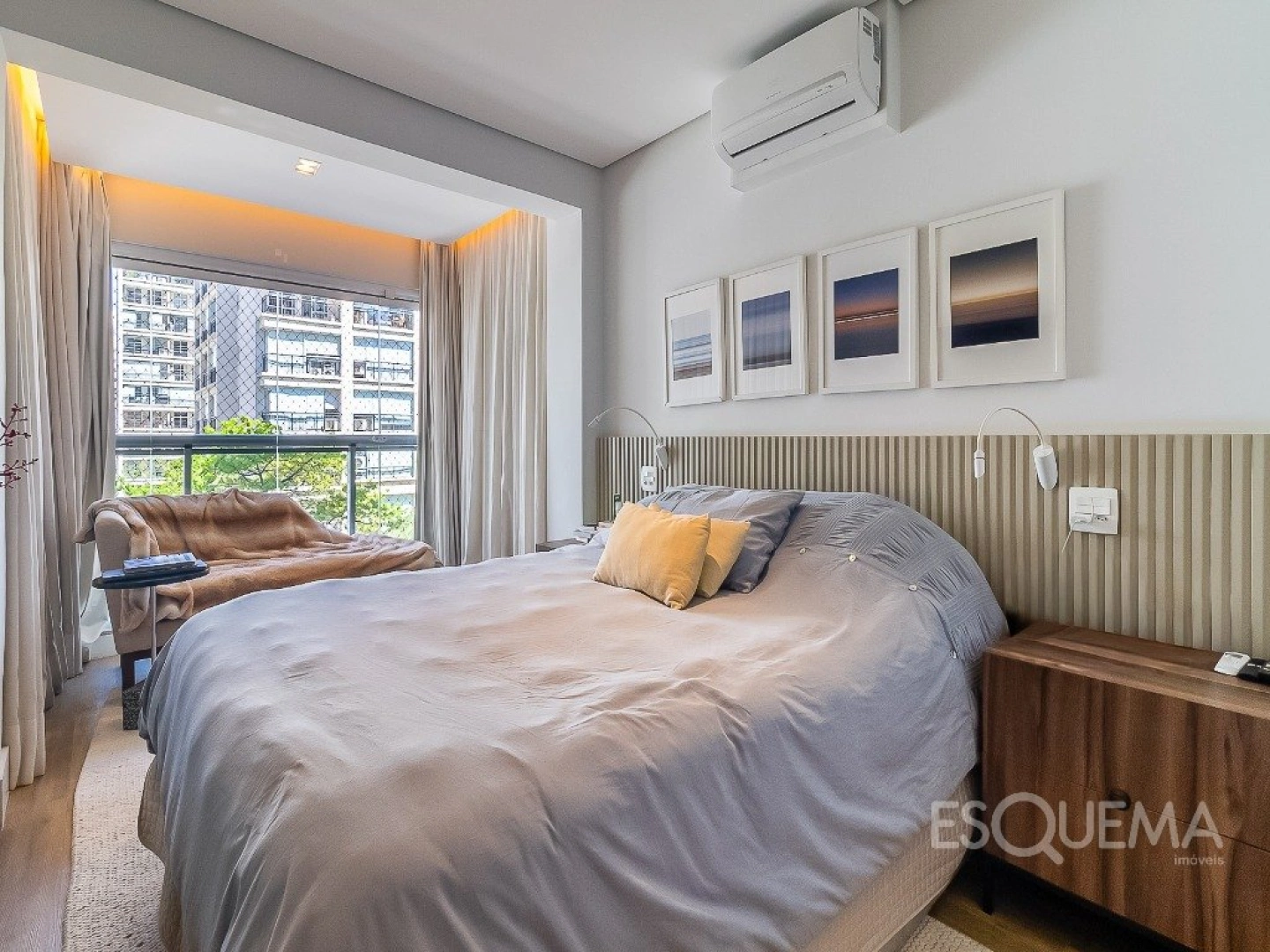 Apartamento com projeto contemporâneo e varanda integrada em Moema - Imagem 13