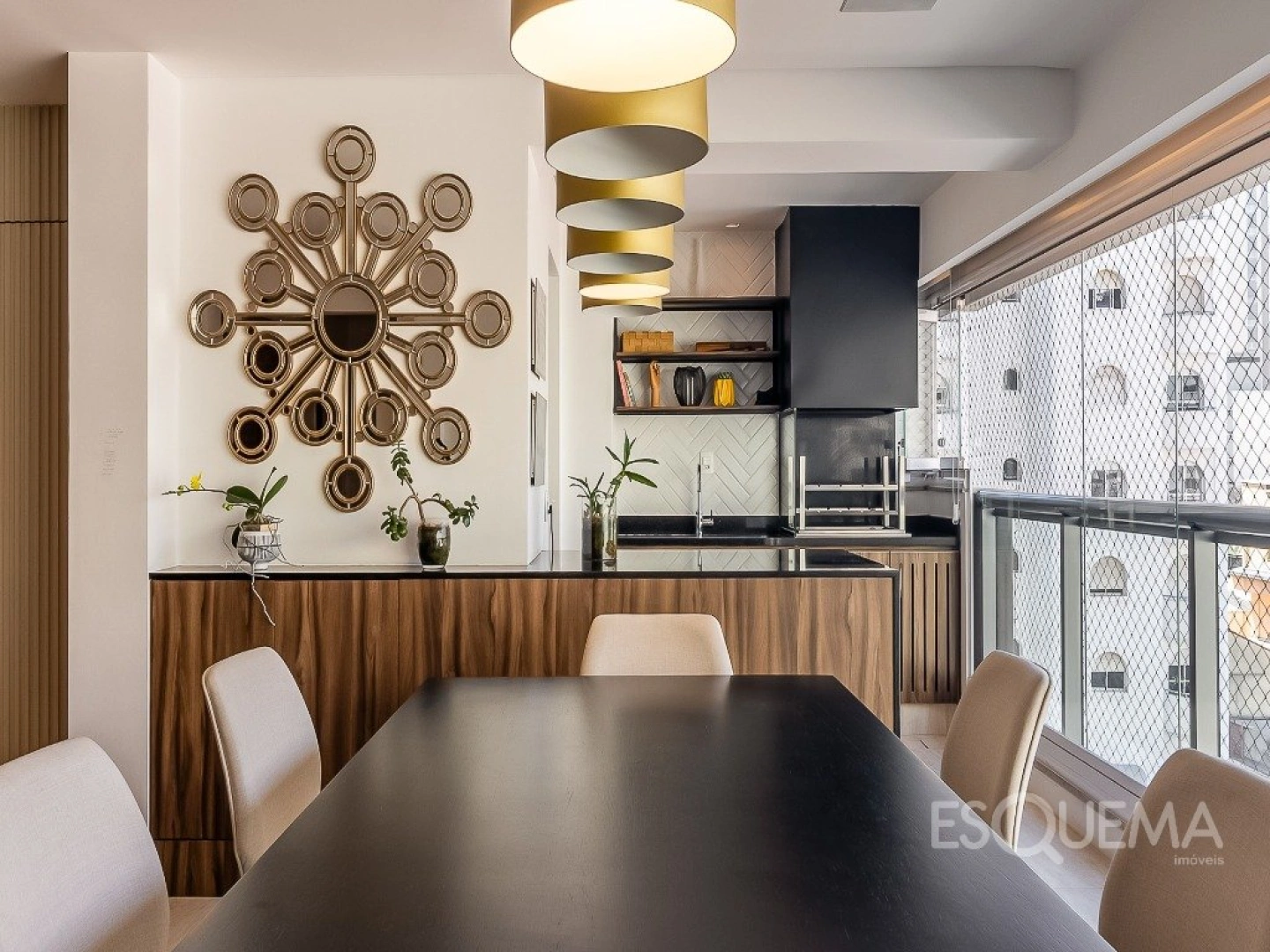 Apartamento com projeto contemporâneo e varanda integrada em Moema - Imagem 6