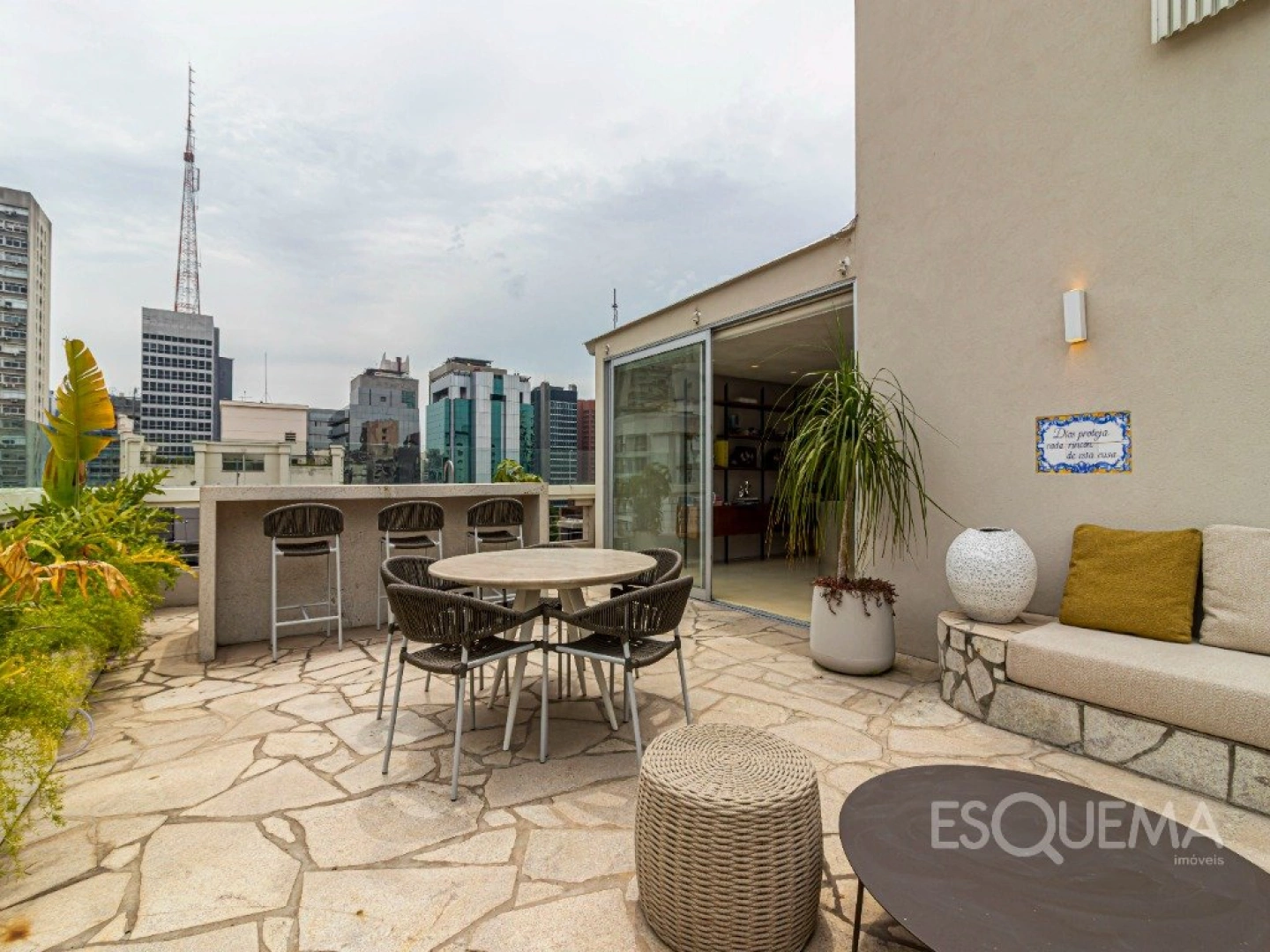 Cobertura modernista com vista panorâmica no Jardins - Imagem 15