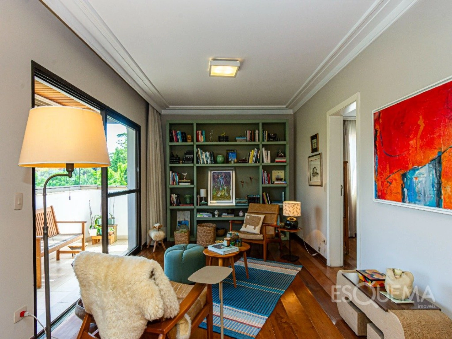 Apartamento reformado, com terraço em Moema - Imagem 5