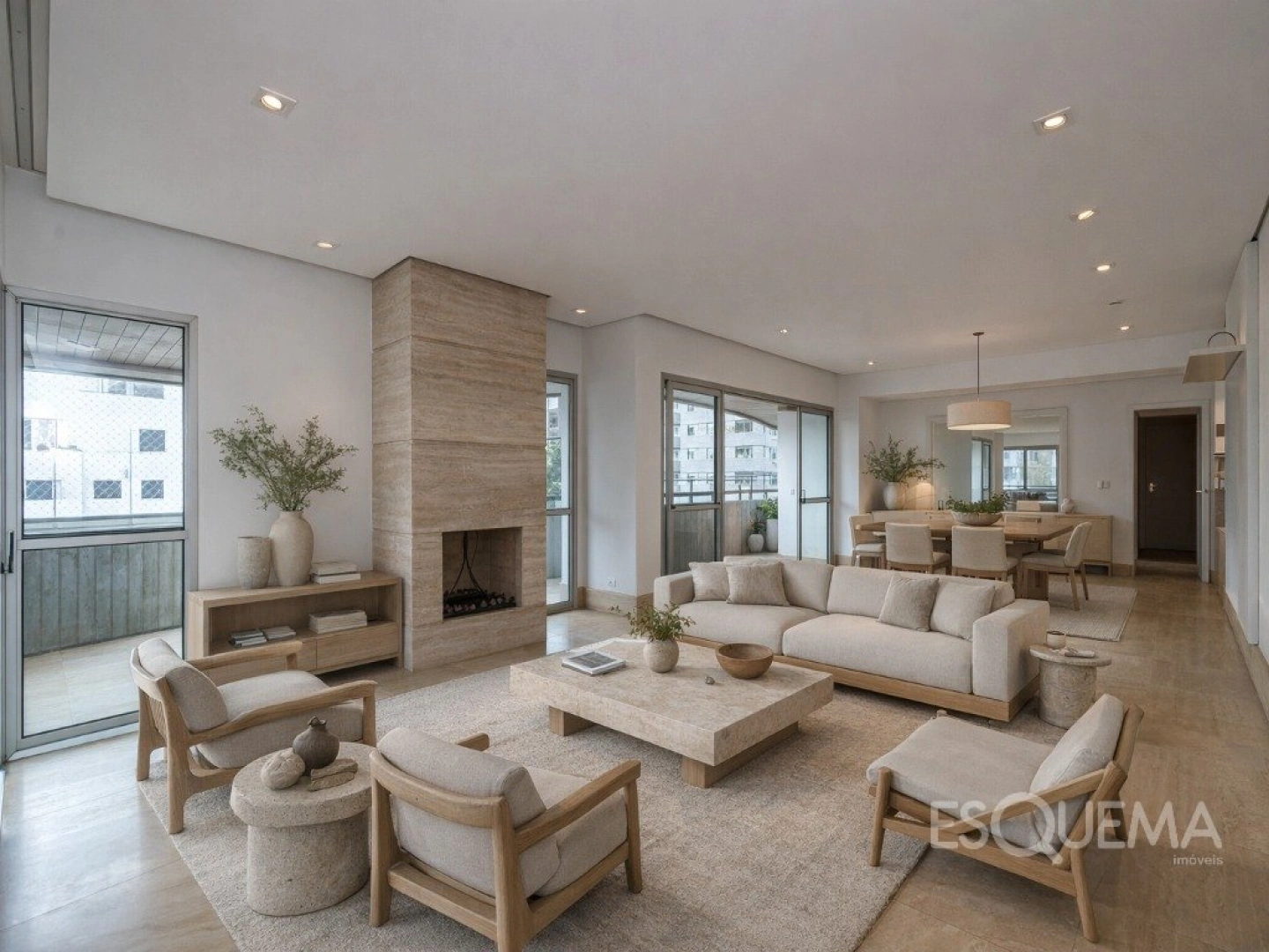 Apartamento em edifício assinado por Ruy Ohtake em Moema Pássaros - Imagem 1