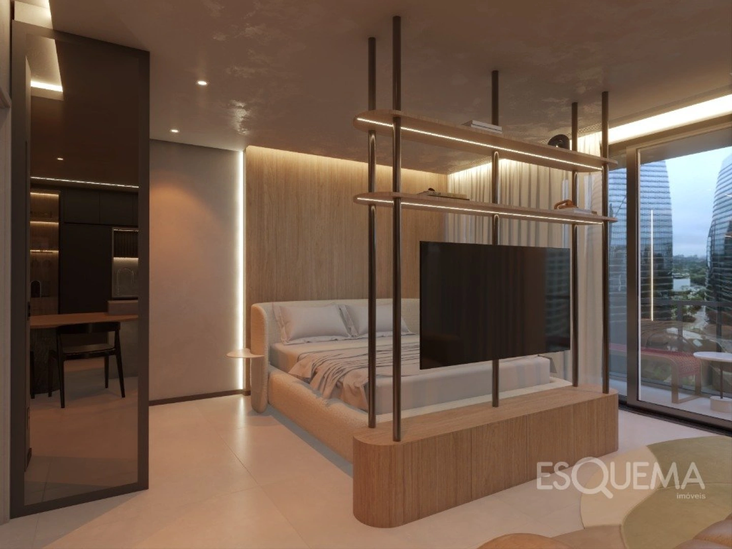 Apartamento novo e mobiliado na Vila Olímpia - Imagem 12
