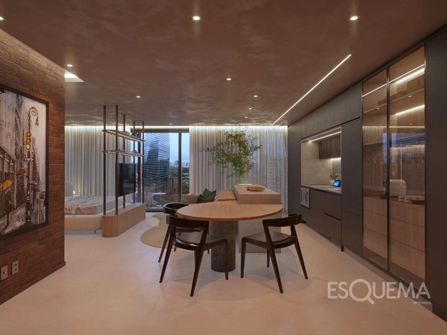 Apartamento novo e mobiliado na Vila Olímpia - Imagem 1