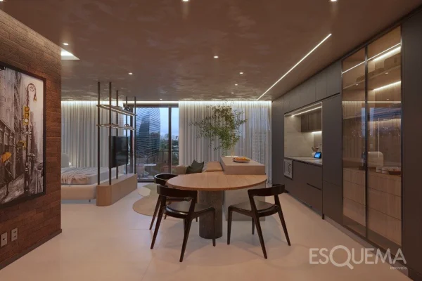 Apartamento novo e mobiliado na Vila Olímpia