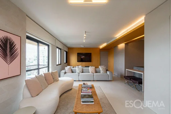 Apartamento em Moema com espaço, privacidade e vista livre