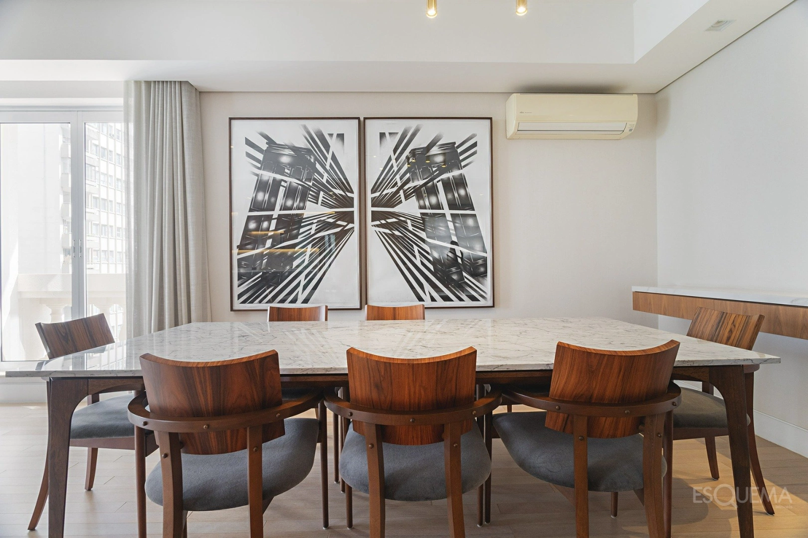 Apartamento clássico com fachada tradicional e planta contemporânea - Imagem 5