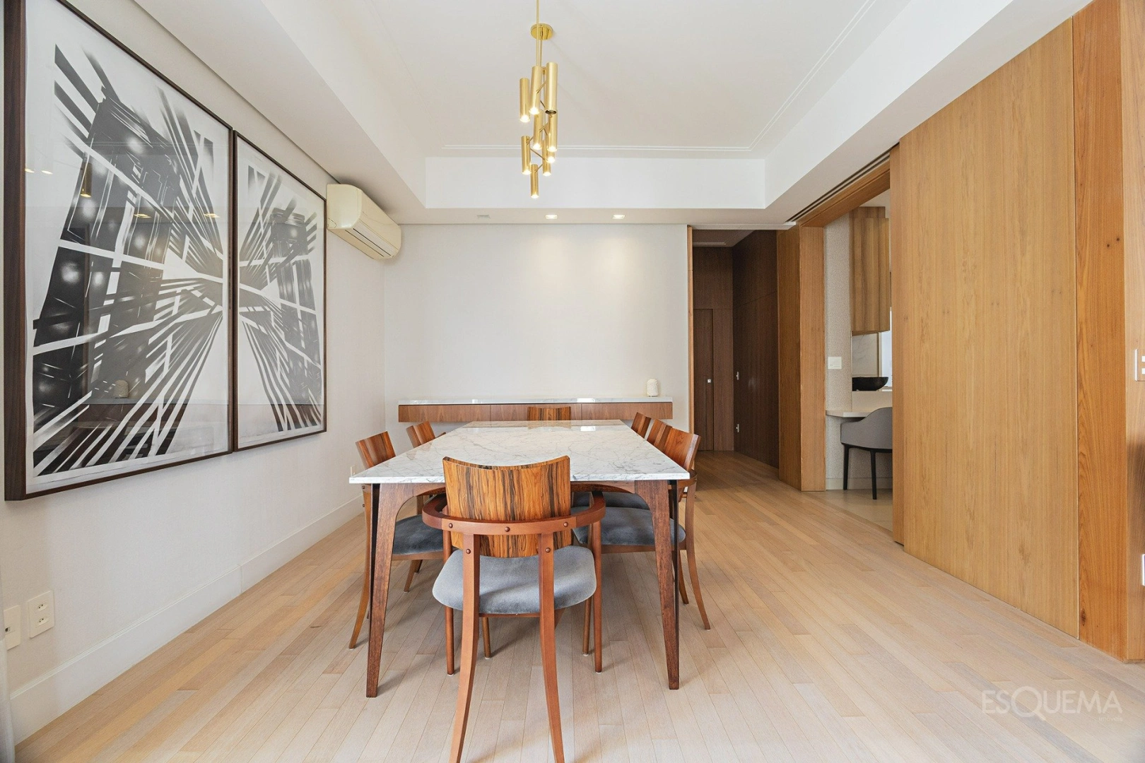 Apartamento clássico com fachada tradicional e planta contemporânea - Imagem 7