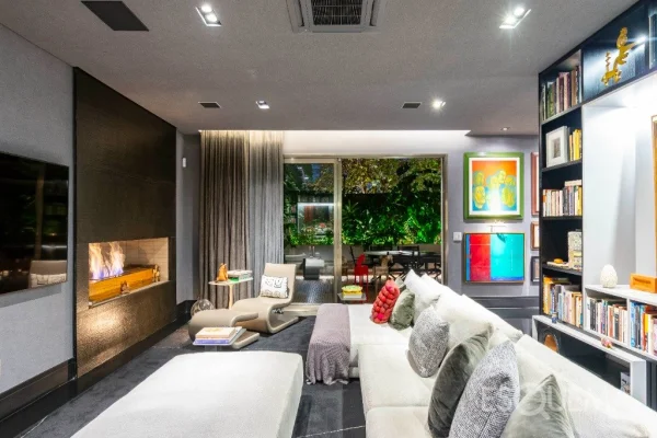 Casa tranquila e acolhedora, assinada por David Bastos