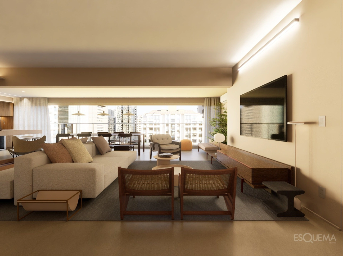 Apartamento reformado com 3 suítes em edifício novo, com lazer completo, em Pinheiros - Imagem 1