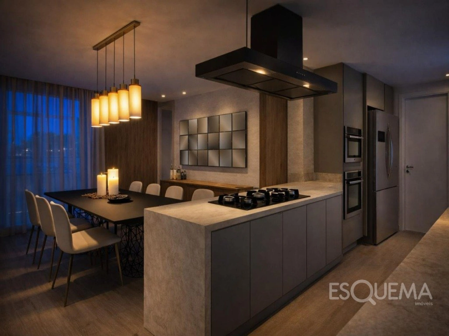 Apartamento de 256 m², reformado e mobiliado, no Jardim América - Imagem 3