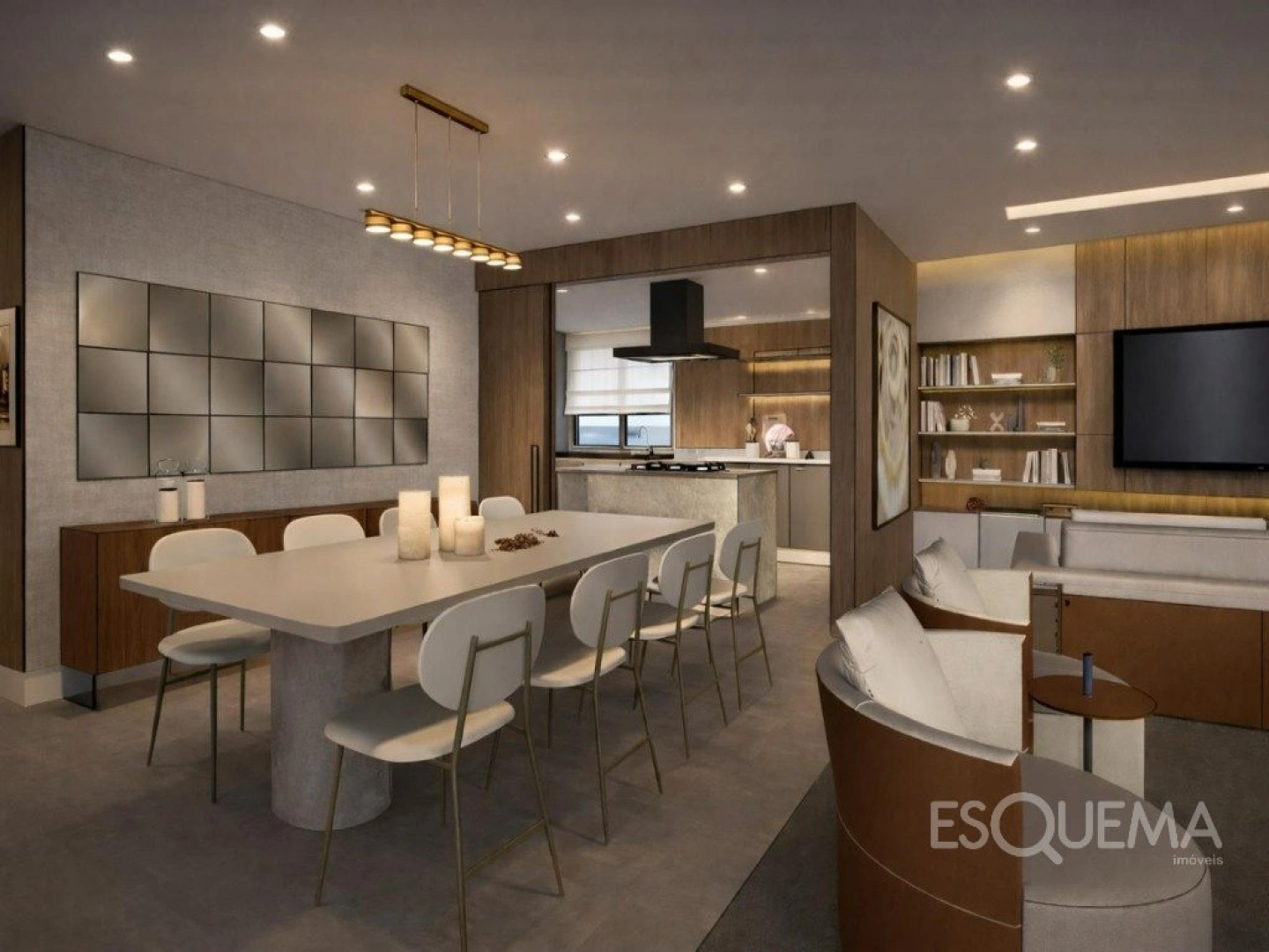 Apartamento de 256 m², reformado e mobiliado, no Jardim América - Imagem 4